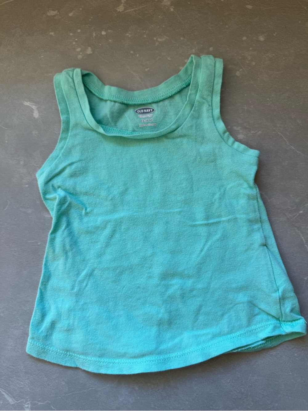Old Navy Teal Sleeveless Tank Top
